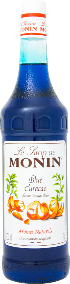 Сироп Monin Blue Curacao Syrup с ароматом апельсина 1л