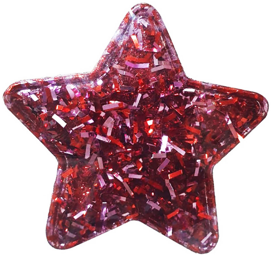 Украшение декоративное Magic Pack Красная мягкая звезда
