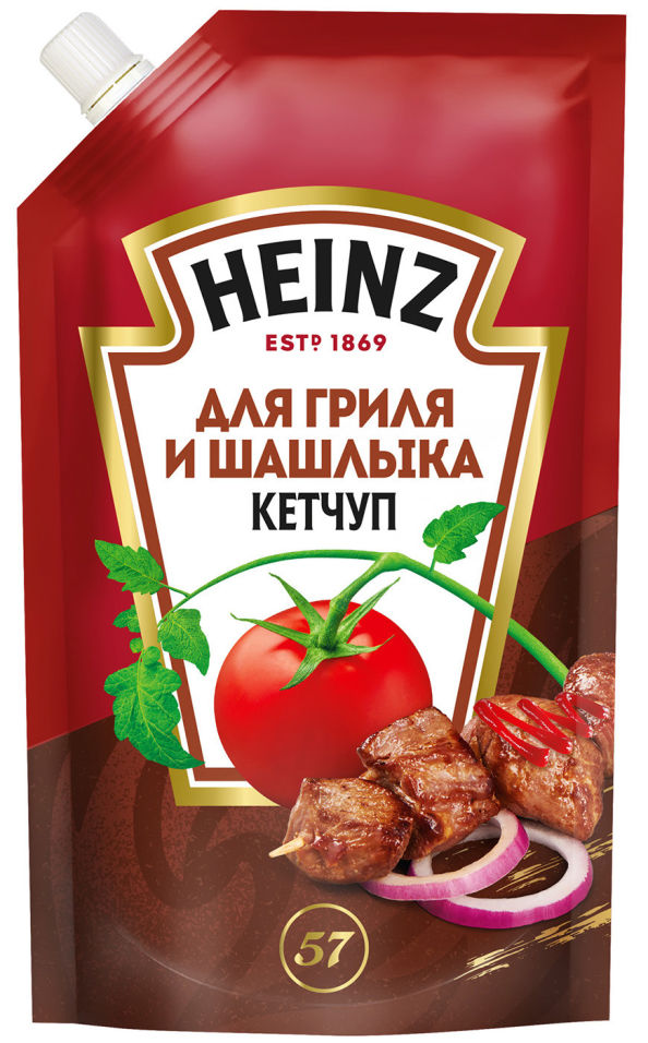 Кетчуп Heinz для гриля и шашлыка 350мл