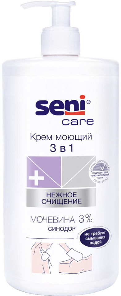 Крем моющий для тела Seni Care 3в1 1000мл
