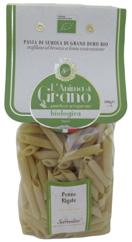 Макаронные изделия L'Anima di Grano Пенне Ригате 500г