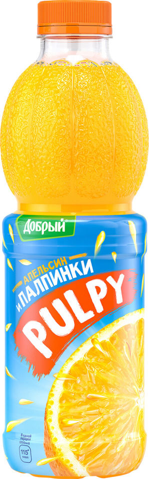 Напиток сокосодержащий Добрый Палпи Апельсин 900мл