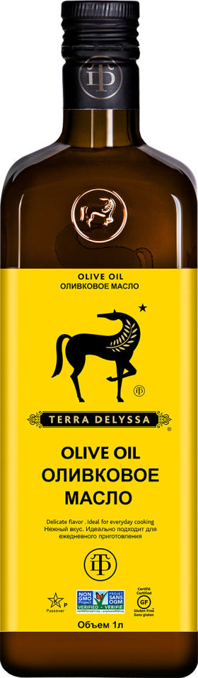 Масло оливковое Terra Delyssa 1л