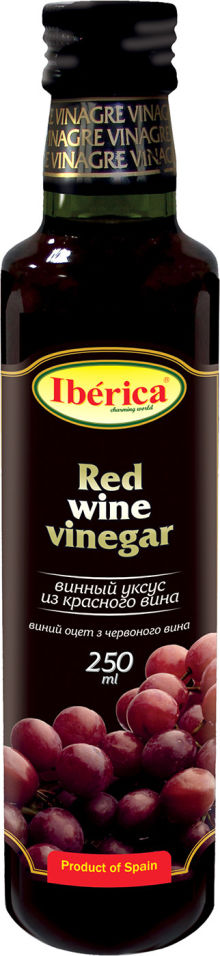 Уксус Iberica Винный из красного вина 250мл
