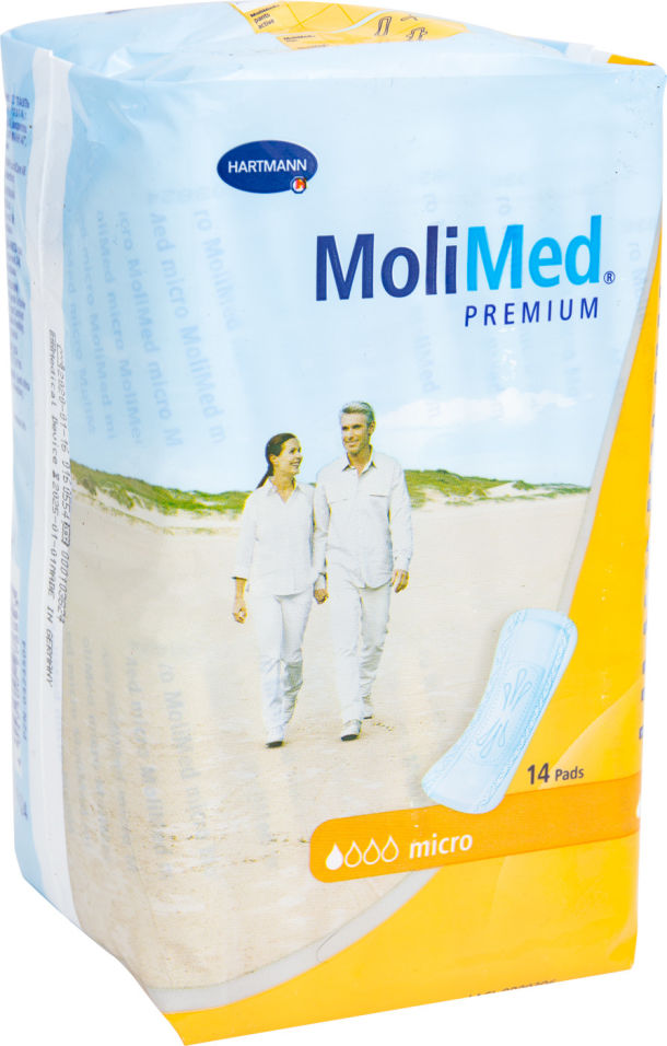 Прокладки Molimed Micro Урологические для женщин 14шт