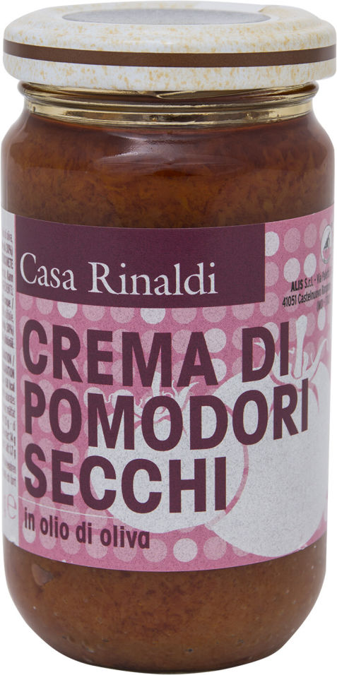 Крем-паста Casa Rinaldi из вяленых помидоров в оливковом масле 180г