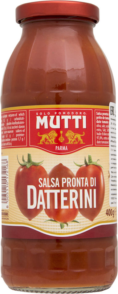 Соус Mutti Salsa Pronta Di Datterni томатный 400г
