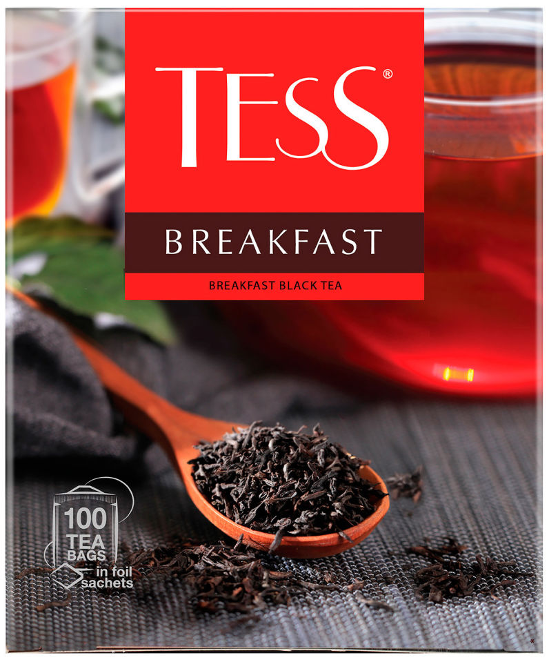 Чай черный Tess Breakfast 100*1.8г