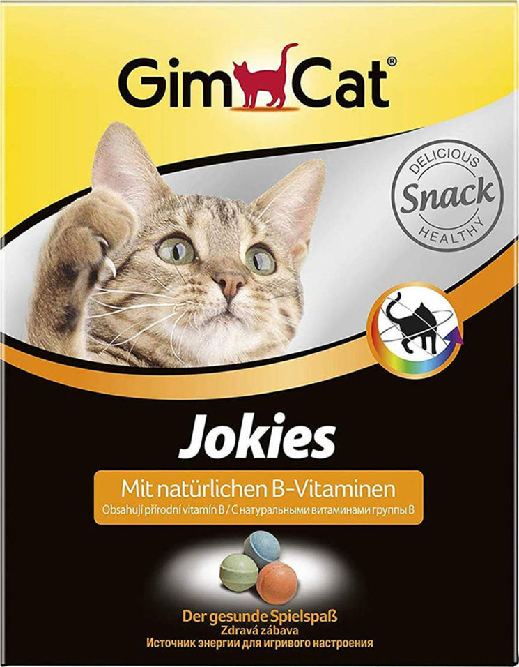 Лакомство для кошек GimCat Jokies 520г (упаковка 2 шт.)