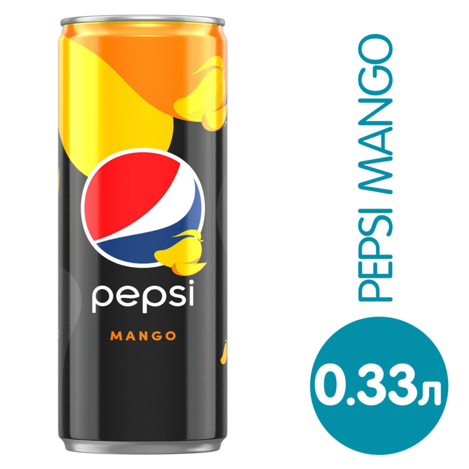 Напиток Pepsi Mango газированный 330мл