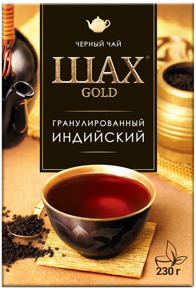 Чай черный Шах Gold гранулированный 230г