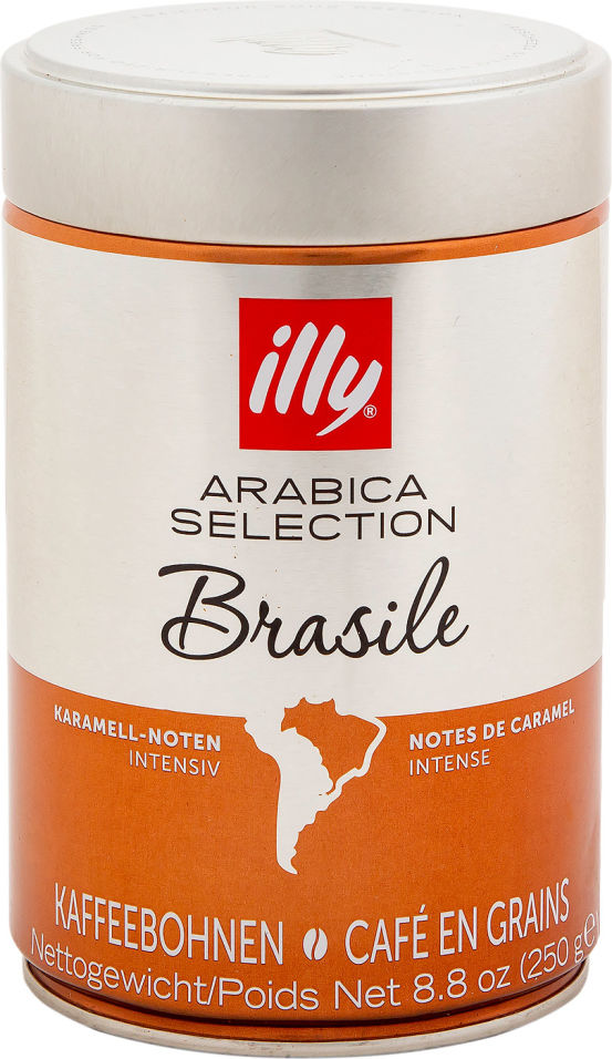 Кофе в зернах Illy Arabica Selection Brasile 250г