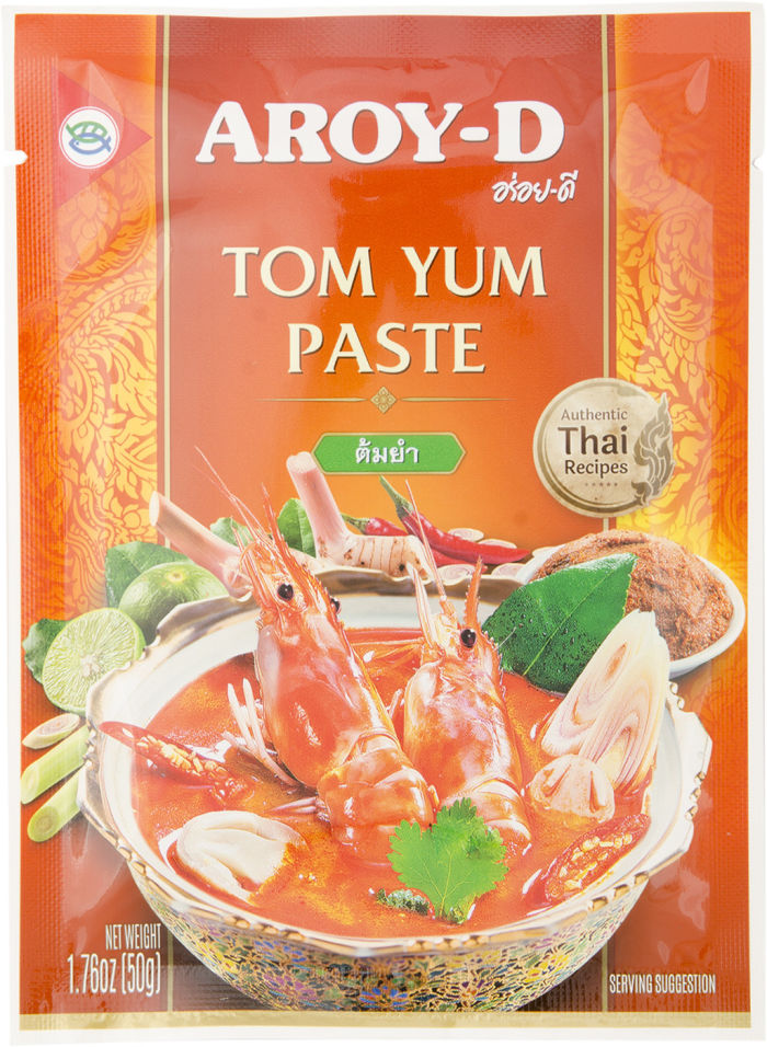 Паста Aroy-D Том Ям кисло-сладкая 50г
