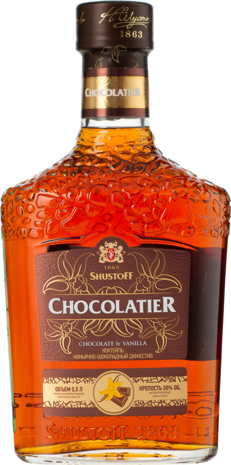 Отзывы о Коктейле Shustoff Chocolatier Chocolate&Vanilla 30% 0.5л