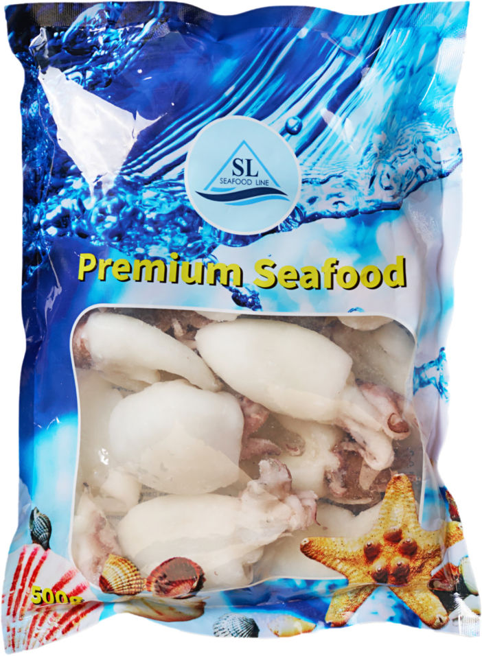 Каракатица Premium Seafood мини 61+ 500г