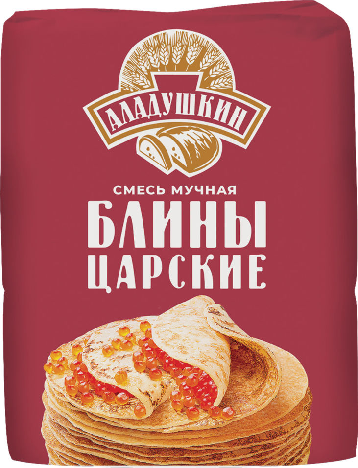 Смесь для выпечки Аладушкин Блины Царские 800г