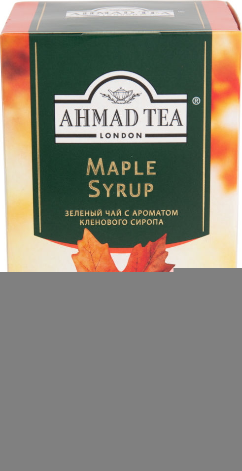 Чай зеленый Ahmad Tea Maple Syrop 25*1.5г