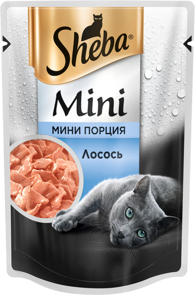 Корм для кошек Sheba с Лососем 50г Корм для кошек Sheba с Лососем 50г