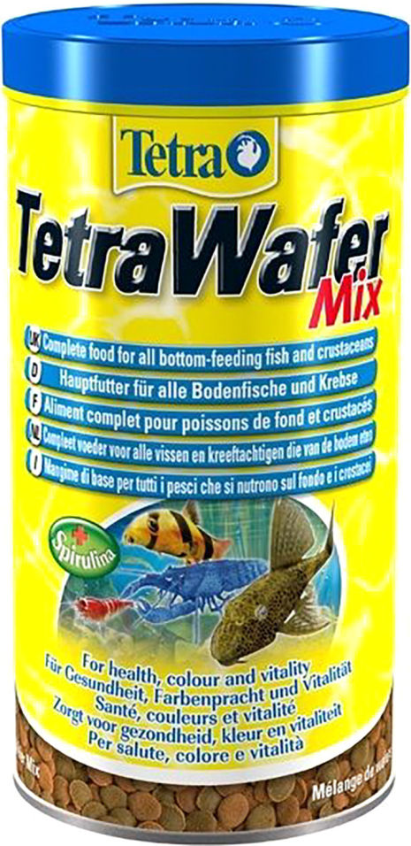 Корм для рыб Tetra Wafer Mix для донных рыб 1л Корм для рыб Tetra Wafer Mix для донных рыб 1л