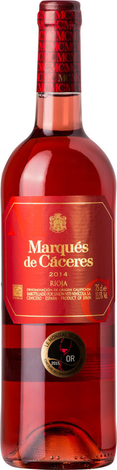 Отзывы о Вине Marques de Caceres Rosado розовом сухом 13.5% 0.75л