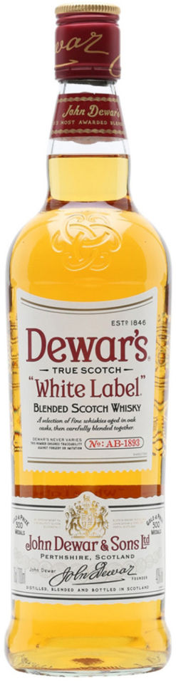 Отзывы о Виски Dewar's White Label 40% 0.7л Отзывы о Виски Dewar's White Label 40% 0.7л