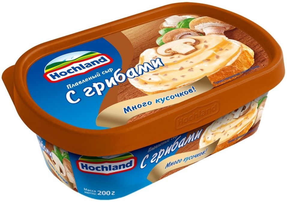Отзывы о Сыре плавленом Hochland с грибами 55% 200г Отзывы о Сыре плавленом Hochland с грибами 55% 200г