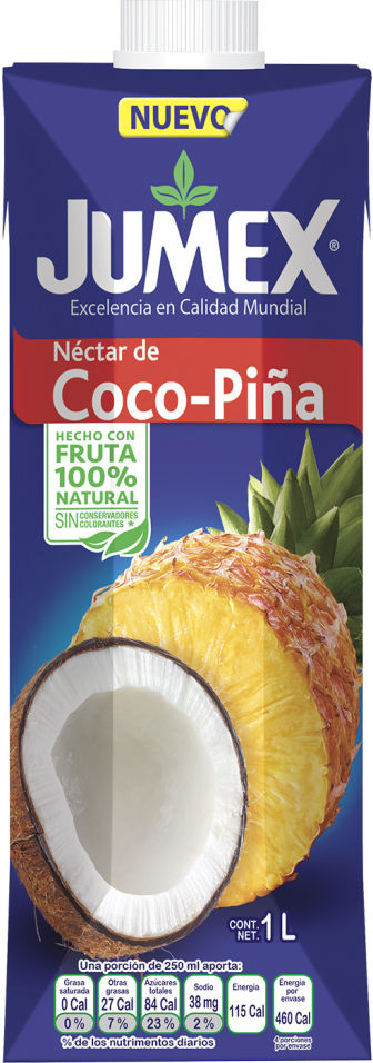 Нектар Jumex Кокос и Ананас 1л