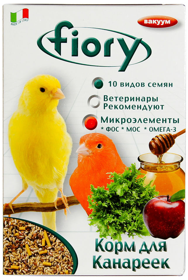 Корм для птиц Fiory для канареек 400г Корм для птиц Fiory для канареек 400г
