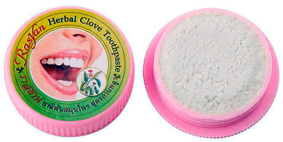 Зубная паста Rasyan Травяная с гвоздикой 25г