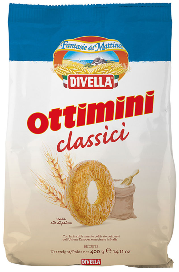 Печенье Divella Оттимини Классическое 400г