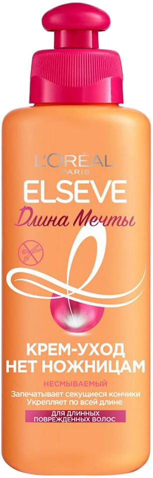 Крем-уход Loreal Paris Elseve Длина Мечты Нет Ножницам 200мл 586₽
