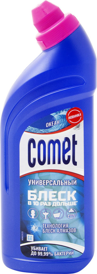Гель чистящий Comet Океан Универсальный 450мл