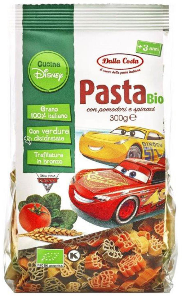 Макароны Dalla Costa Pasta Bio Тачки 300г