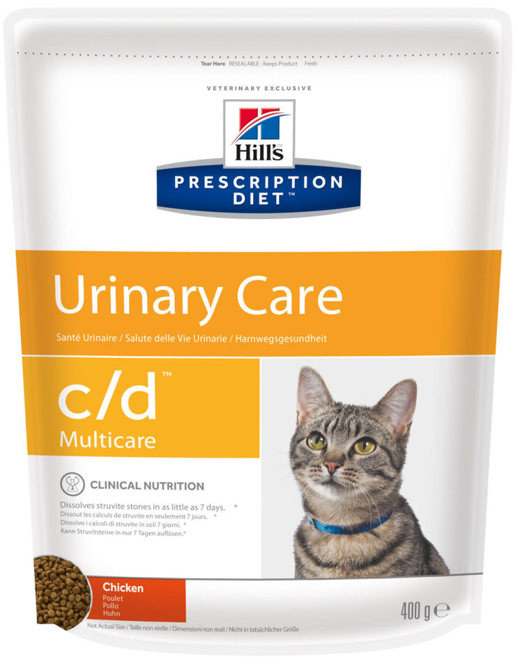 Cухой корм для кошек Hills Prescription Diet при лечении и профилактики МКБ с курицей 400г Cухой корм для кошек Hills Prescription Diet при лечении и профилактики МКБ с курицей 400г