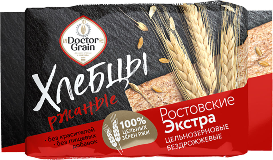 Хлебцы Doctor Grain Ростовские Экстра Ржаные 65г
