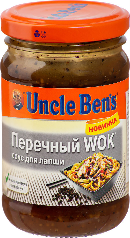 Соус для лапши Uncle Bens Перечный Wok 210г