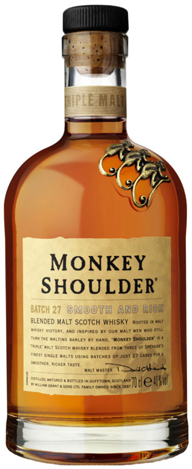 Отзывы о Виски Monkey Shoulder 40% 0.7л