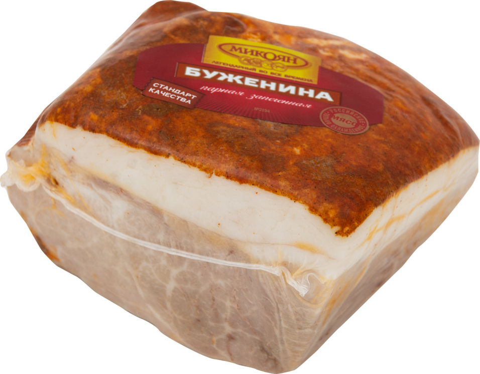 Буженина Микоян Парная запеченная 0.4-0.6кг