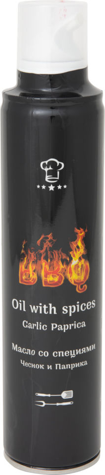 Масло подсолнечное Getuva со специями Чеснок и паприка 250мл