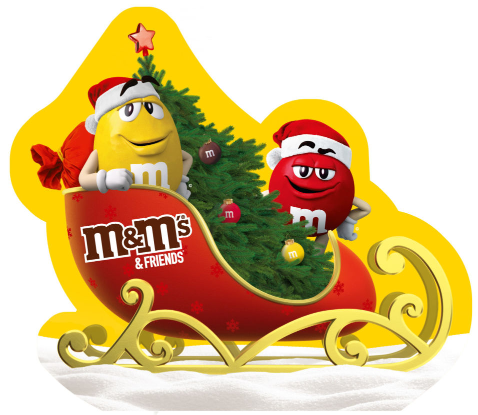 Подарочный набор M&Ms and Friends Санки 325г