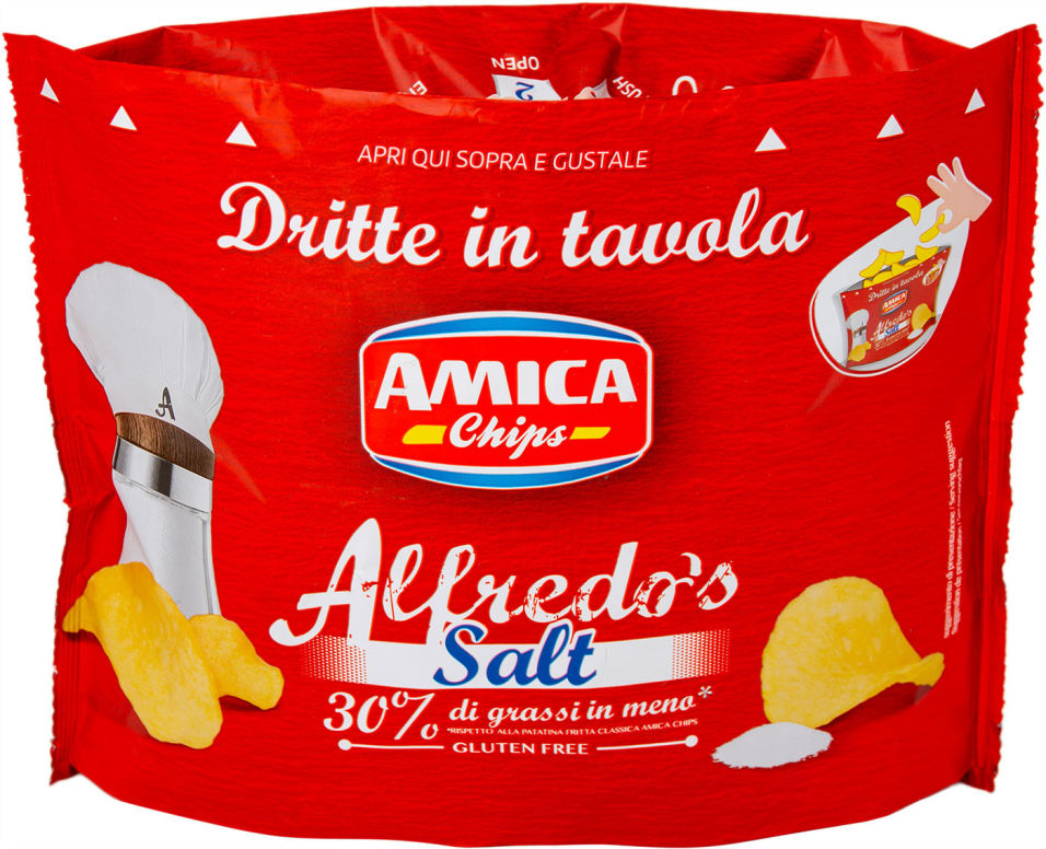 Чипсы Amica Chips Картофельные с солью 135г
