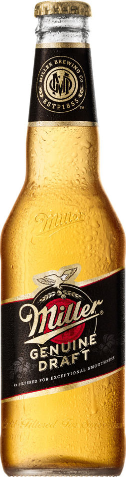 Отзывы о Напитке пивной Miller Genuine Draft 4.7% 0.33л