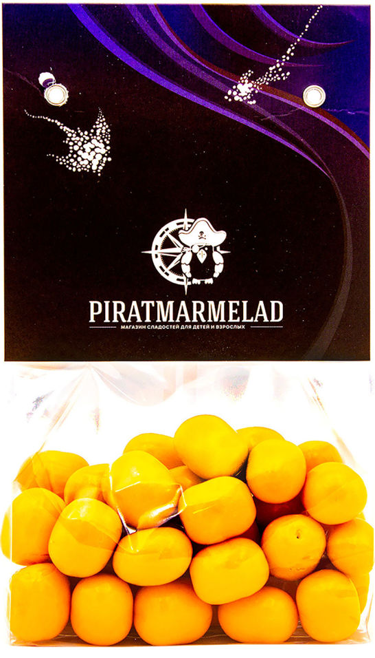 Драже Pirat Marmelad Томат Маршмелоу в белом шоколаде со вкусом апельсина 200г