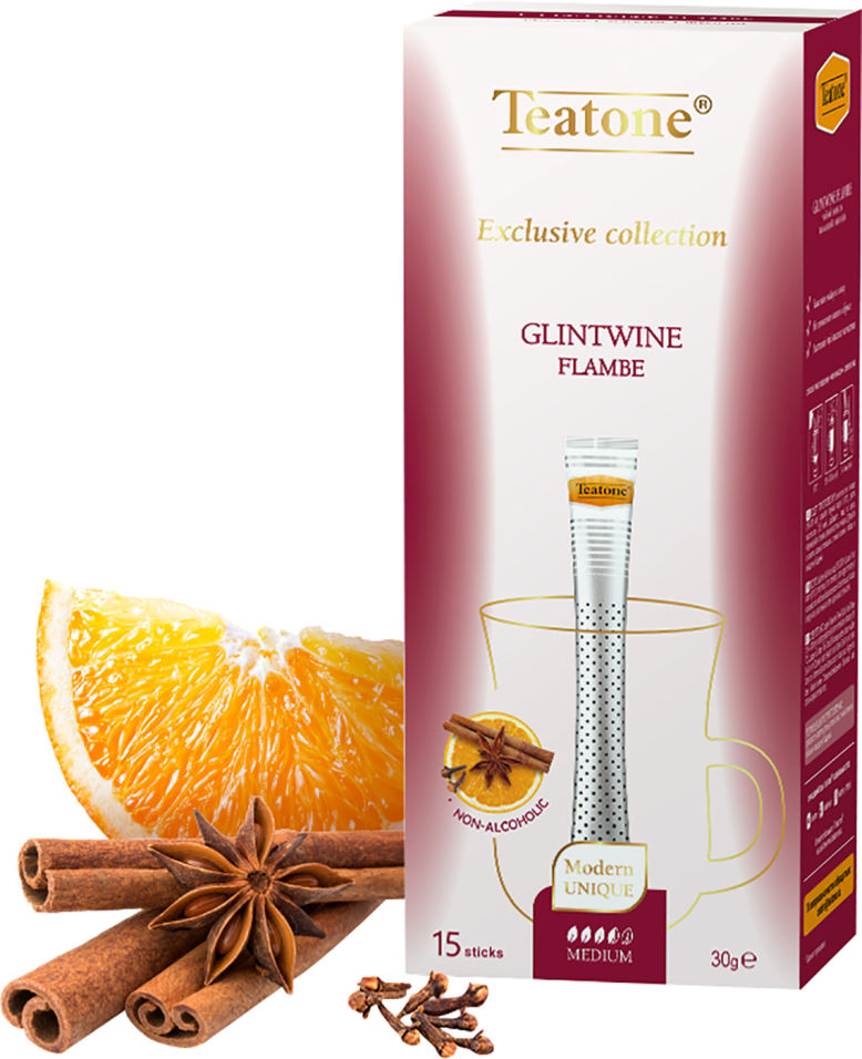 Напиток чайный Teatone Глинтвейн 15 пак