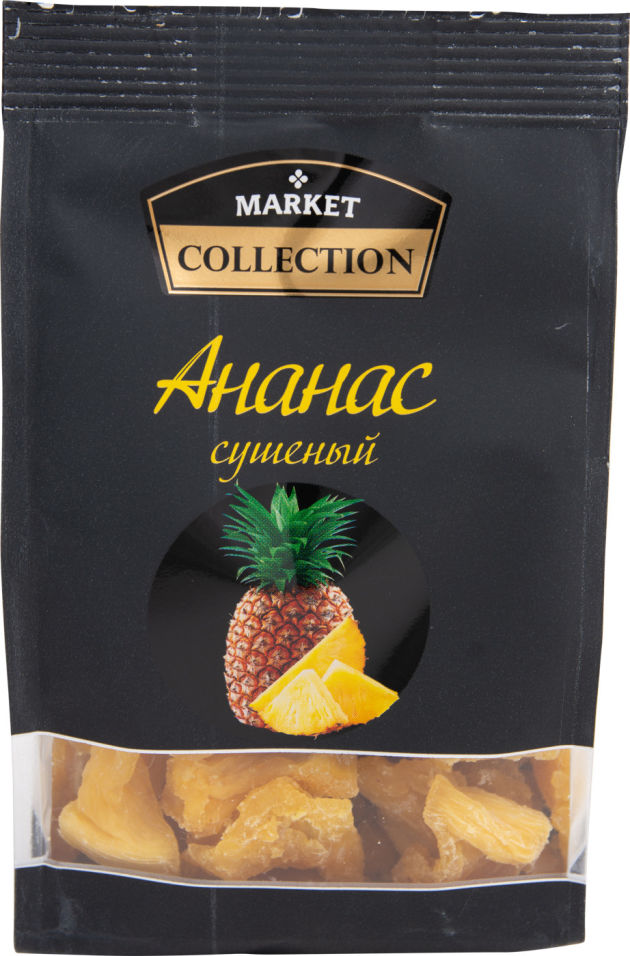 Ананас Market Collection сушеный 100г