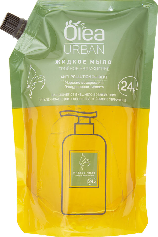 Мыло жидкое Olea Urban Тройное увлажнение 500мл