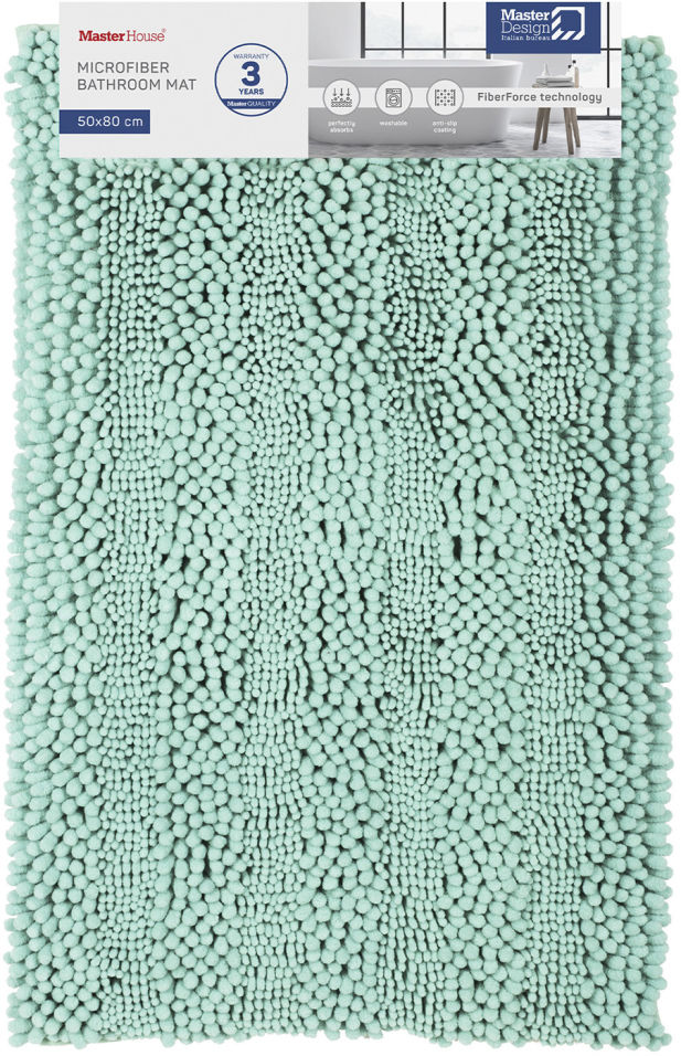 Коврик для ванной MasterHouse Рейдар светло-голубой 5080см 1303₽