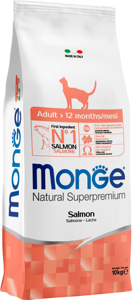 Отзывы о Корме для кошек Monge Cat Salmon Лосось 10кг Отзывы о Корме для кошек Monge Cat Salmon Лосось 10кг