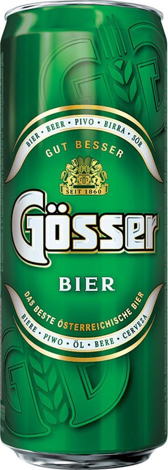 Отзывы о Пиве Gosser 4.7% 0.45л Отзывы о Пиве Gosser 4.7% 0.45л
