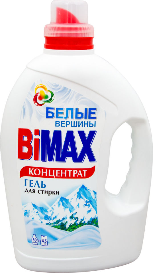 Гель для стирки BiMax Белые вершины 195мл 1006₽